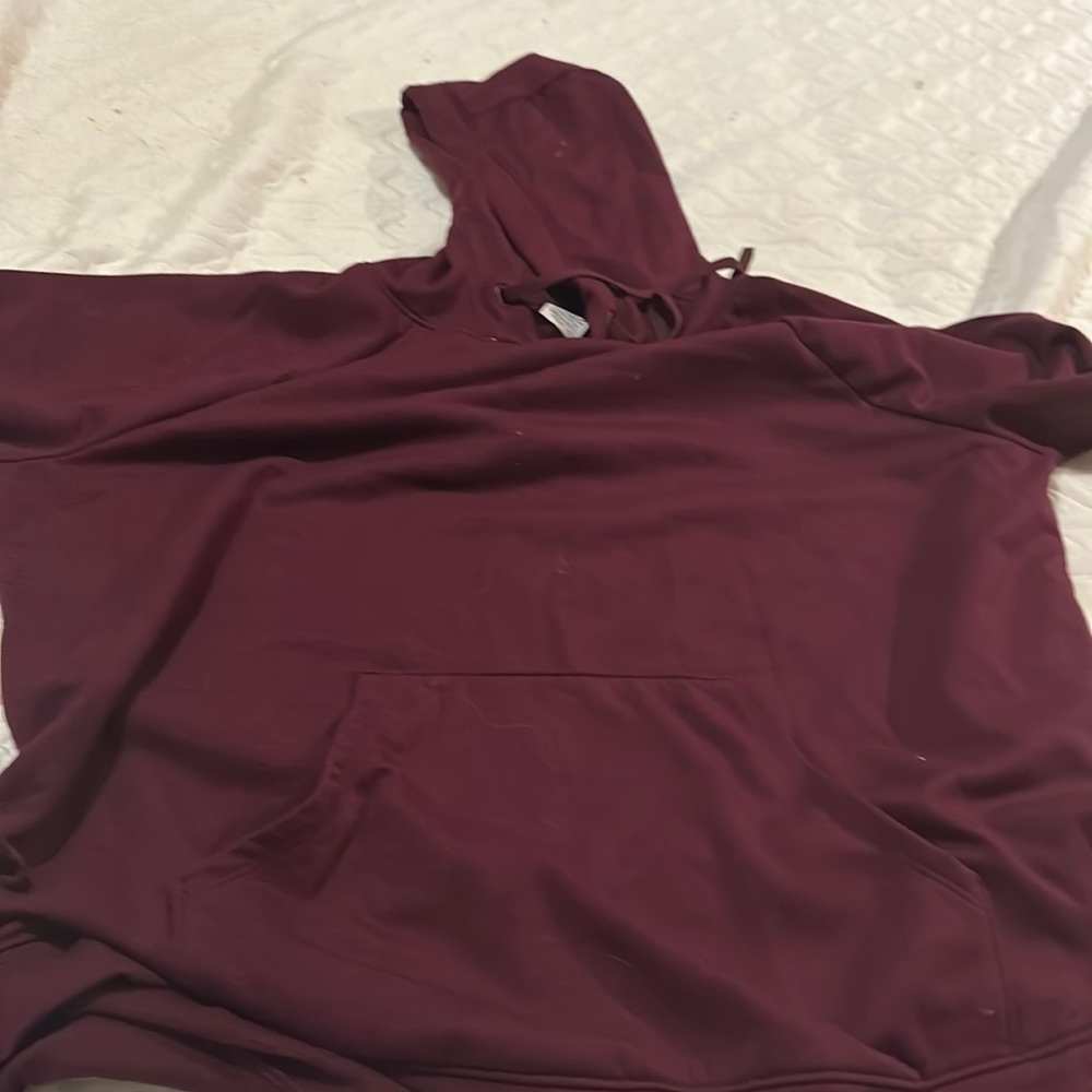 Red hoodie